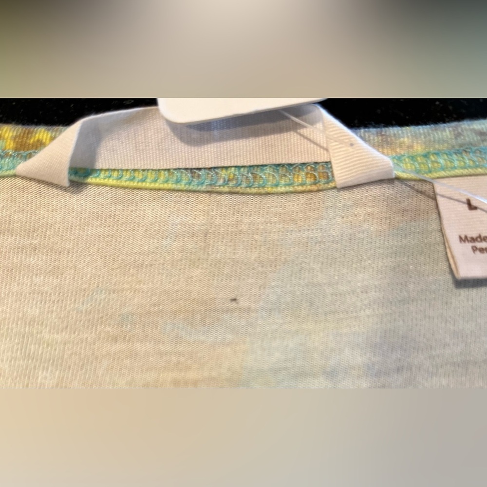 soft surroundings Tunic Pia Heavenly Soft Purple SZ. LG. NWT - Picture 6 of 16